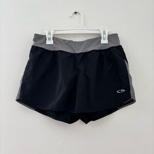 black champion athletic shorts